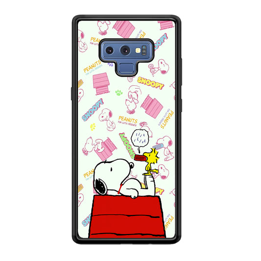Snoopy Comfort Together Samsung Galaxy Note 9 Case