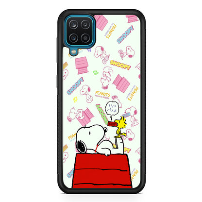 Snoopy Comfort Together Samsung Galaxy A12 Case