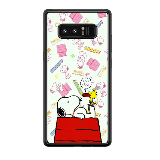 Snoopy Comfort Together Samsung Galaxy Note 8 Case