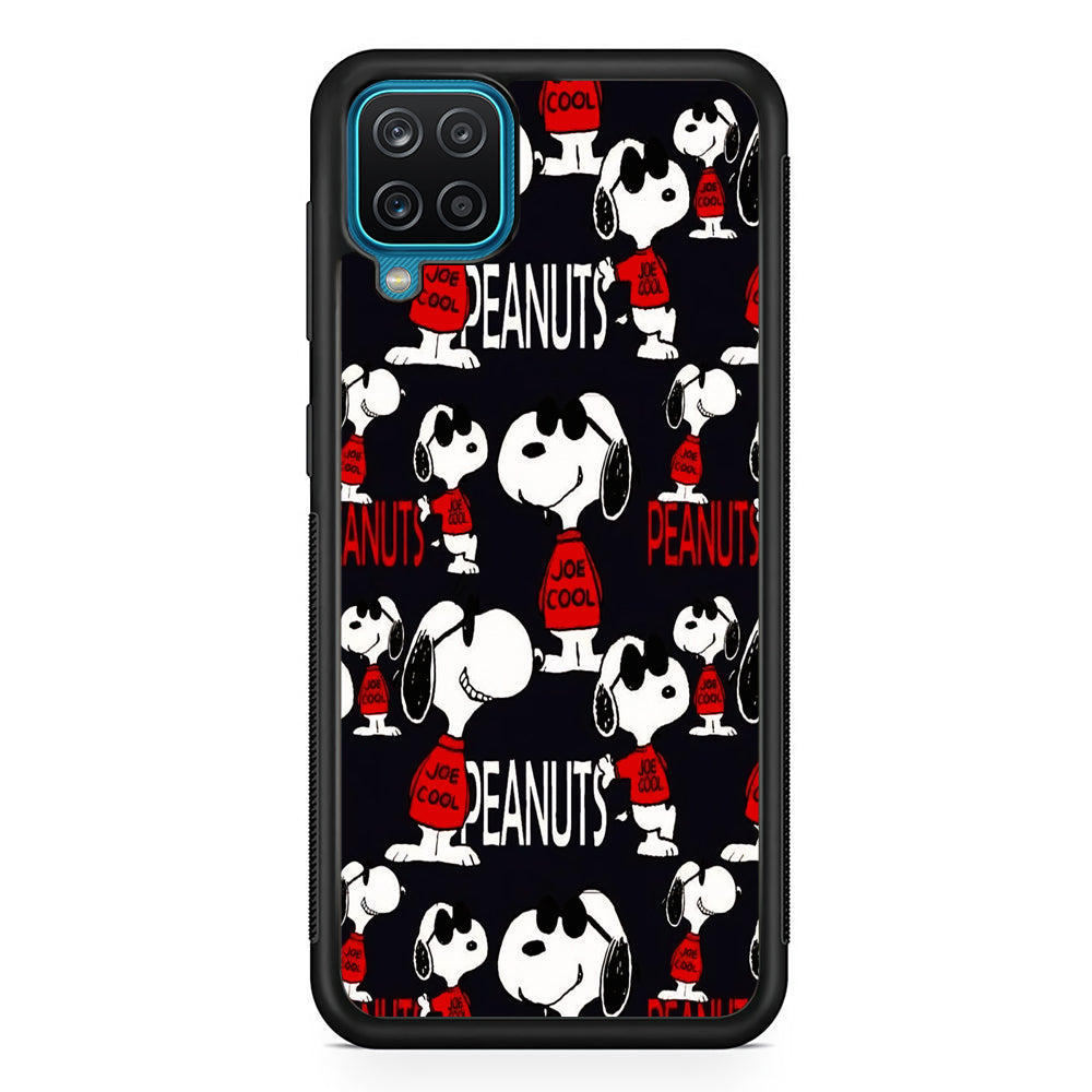 Snoopy Cool Peanuts Sweater Samsung Galaxy A12 Case