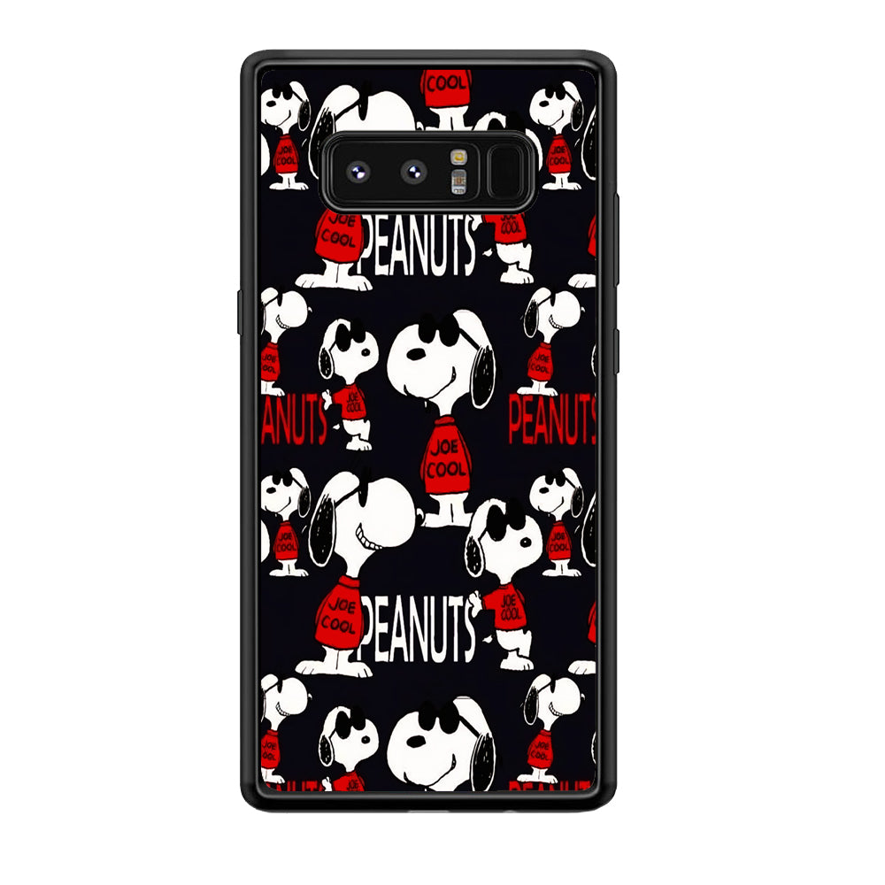 Snoopy Cool Peanuts Sweater Samsung Galaxy Note 8 Case