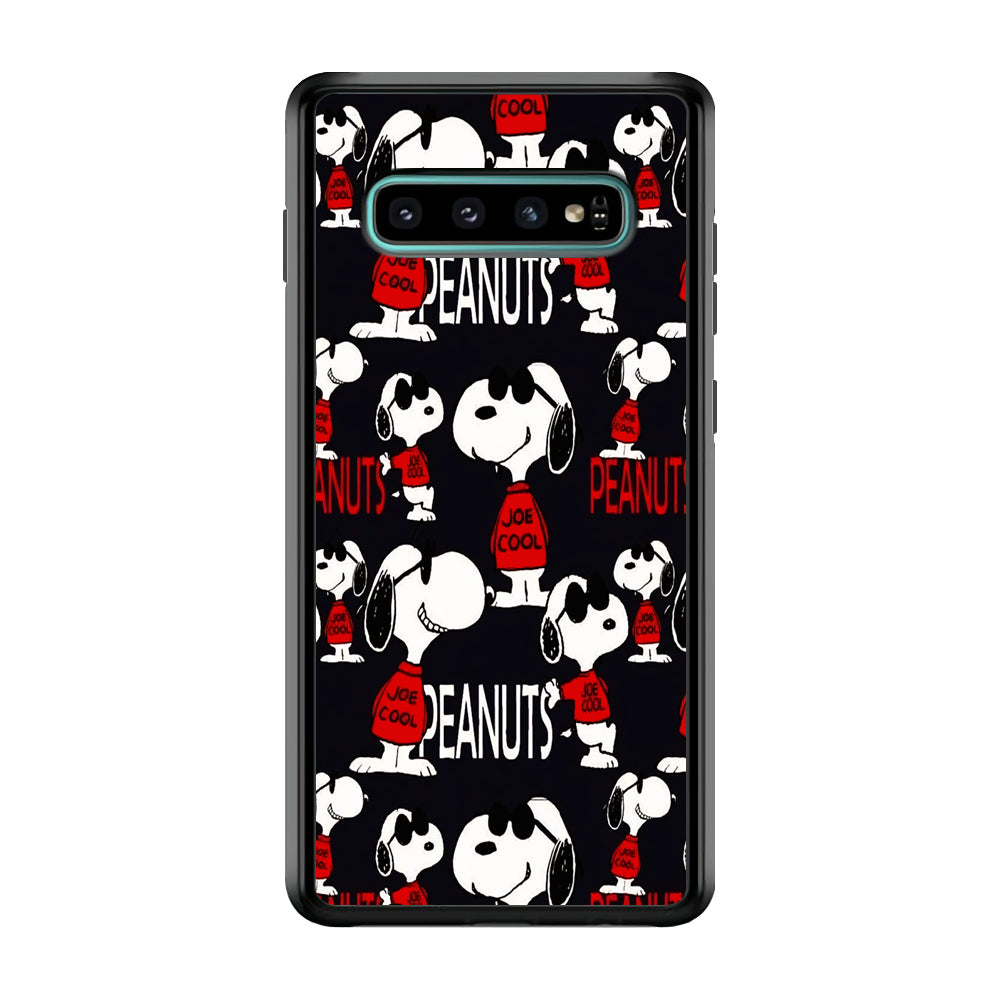 Snoopy Cool Peanuts Sweater Samsung Galaxy S10 Case