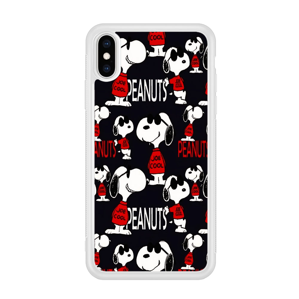 Snoopy Cool Peanuts Sweater iPhone Xs Max Case