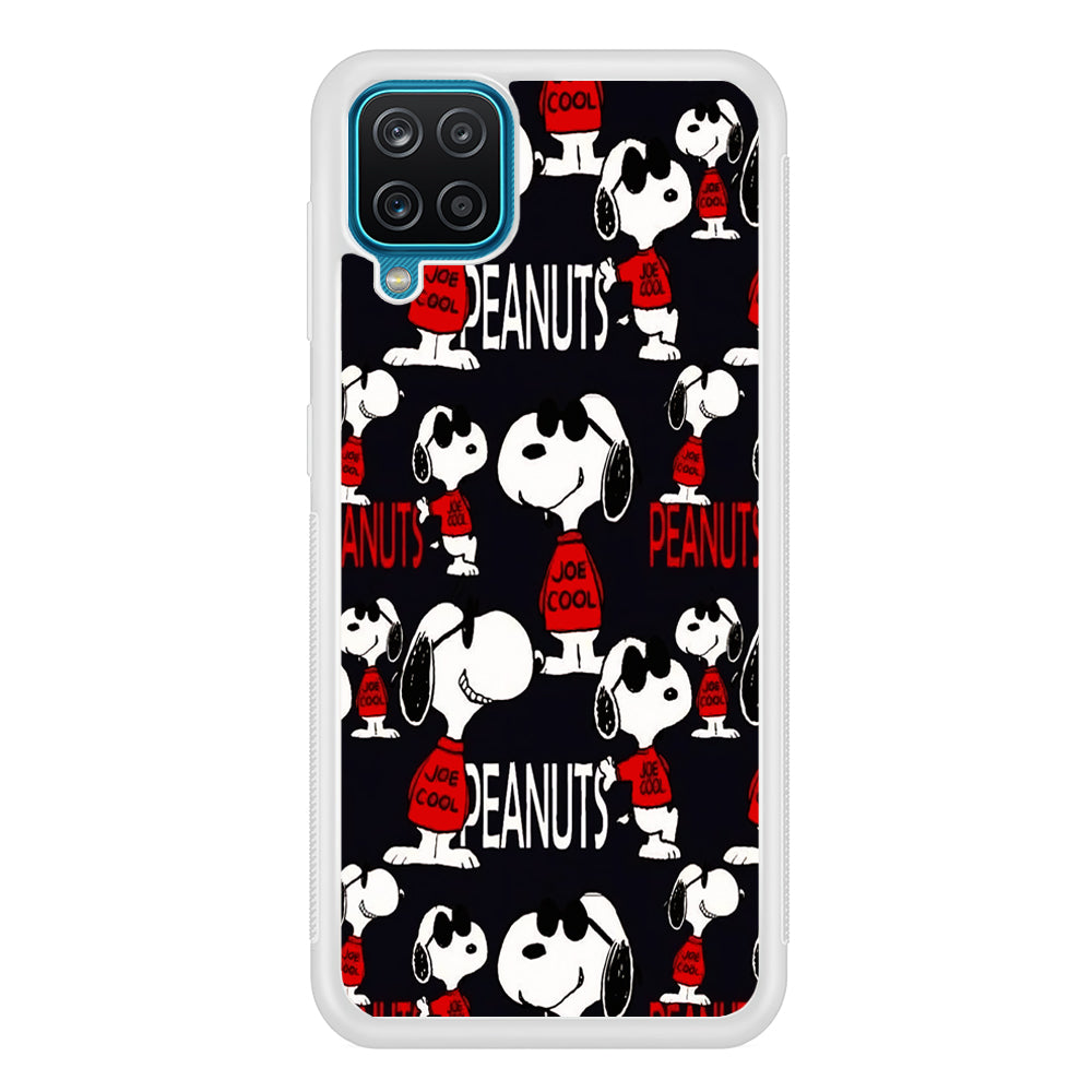 Snoopy Cool Peanuts Sweater Samsung Galaxy A12 Case