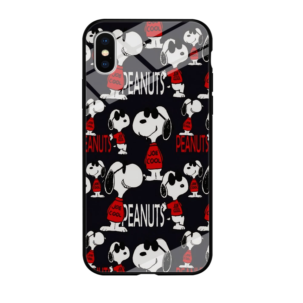 Snoopy Cool Peanuts Sweater iPhone Xs Max Case
