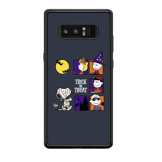 Snoopy Halloween Momment Samsung Galaxy Note 8 Case