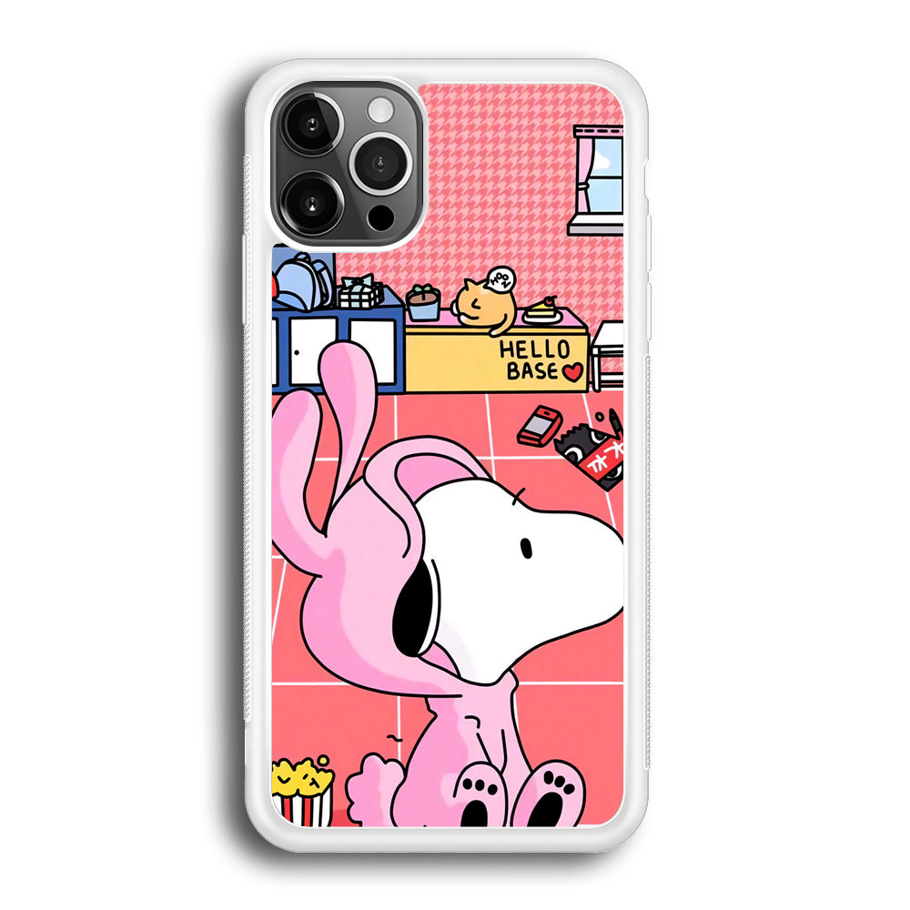 Snoopy Home Sweet Home iPhone 12 Pro Max Case