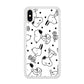 Snoopy In White iPhone Xs Max Case