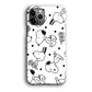 Snoopy In White iPhone 12 Pro Case
