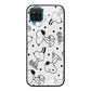 Snoopy In White Samsung Galaxy A12 Case