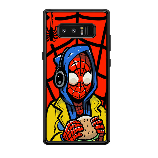 Spiderman Burger Lunch Samsung Galaxy Note 8 Case