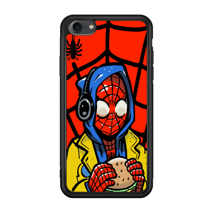 Spiderman Burger Lunch iPhone 7 Case
