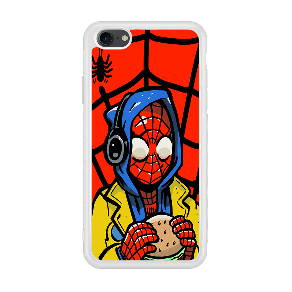Spiderman Burger Lunch iPhone 7 Case