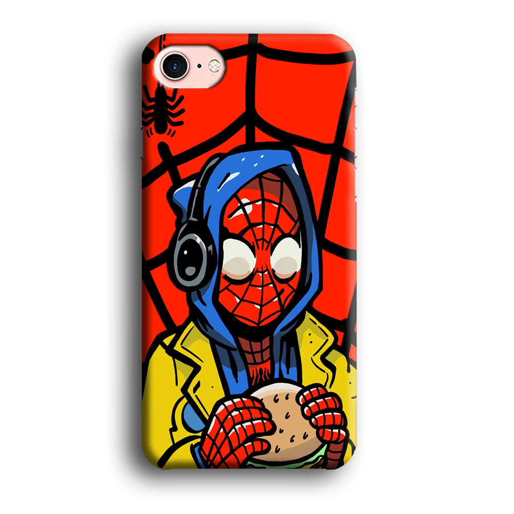 Spiderman Burger Lunch iPhone 7 Case