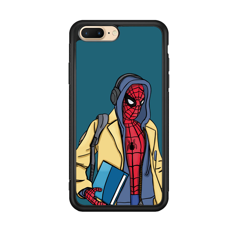 Spiderman Student iPhone 7 Plus Case