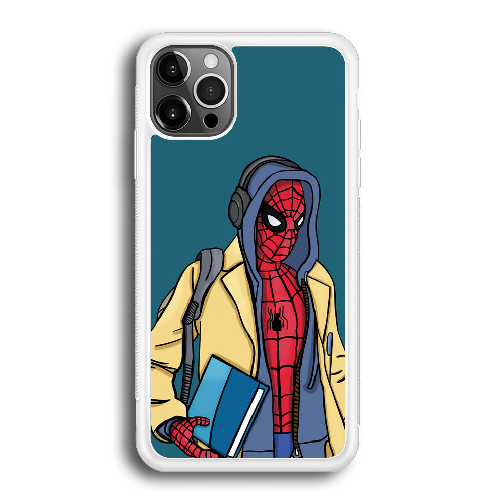 Spiderman Student iPhone 12 Pro Max Case