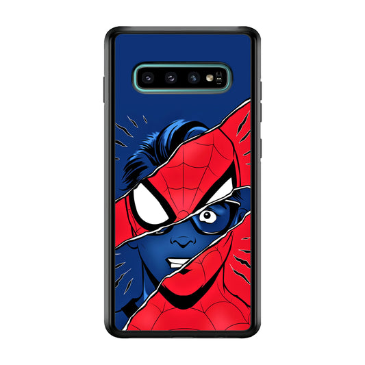 Spiderman Transformation Samsung Galaxy S10 Case