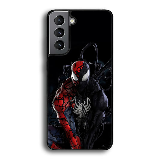 Spiderman X Symbiote Transformation Samsung Galaxy S21 Plus Case - Ezzystore