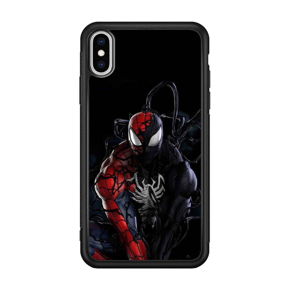 Spiderman X Symbiote Transformation iPhone Xs Max Case