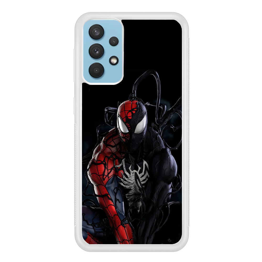 Spiderman X Symbiote Transformation Samsung Galaxy A32 Case