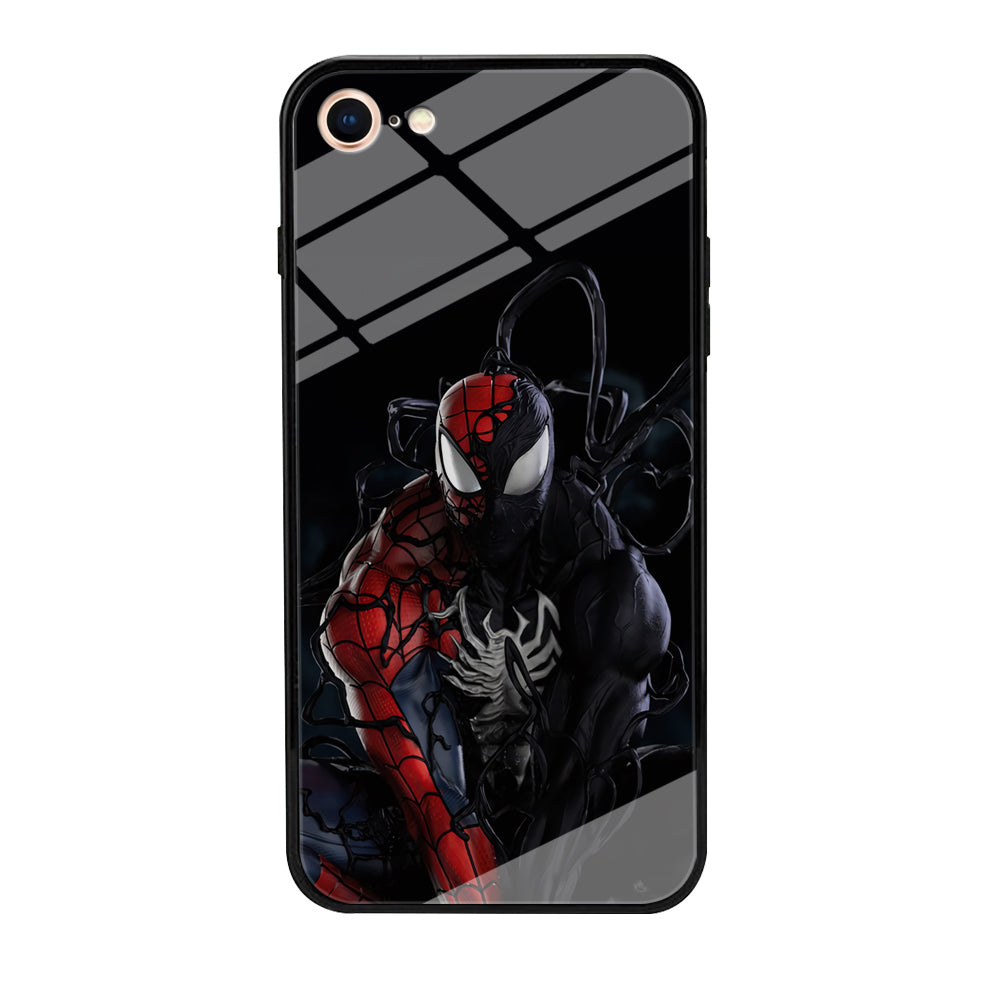 Spiderman X Symbiote Transformation iPhone 8 Case