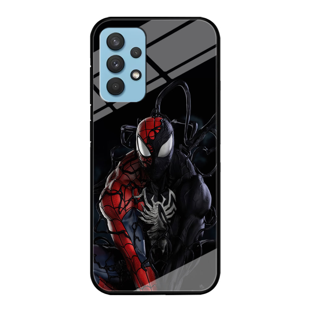 Spiderman X Symbiote Transformation Samsung Galaxy A32 Case