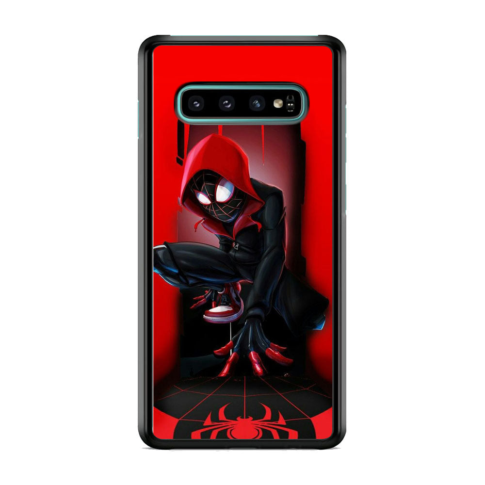 Spiderman Red Cartoon Samsung Galaxy S10 Case