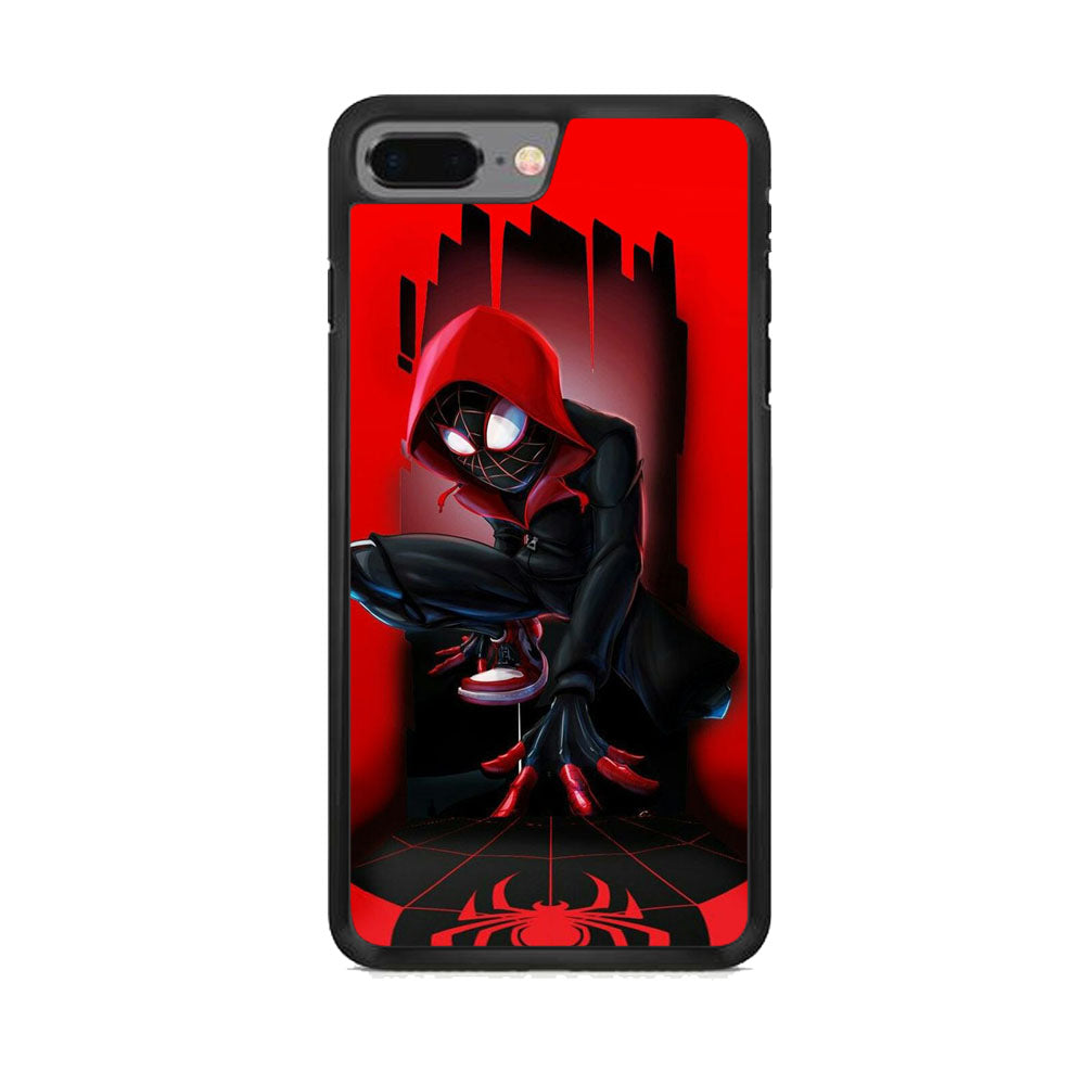 Spiderman Red Cartoon iPhone 8 Plus Case
