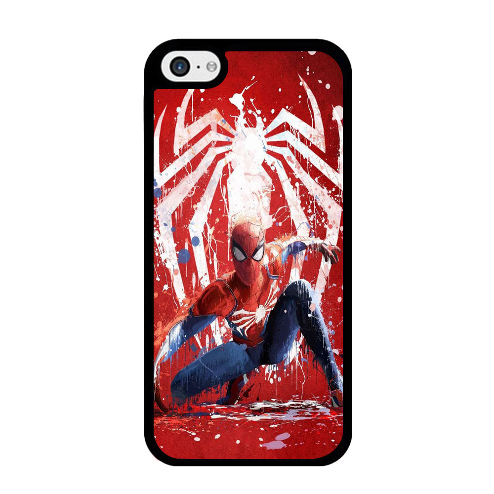 Spiderman Red Paint Art iPhone 5 | 5s Case - Ezzystore