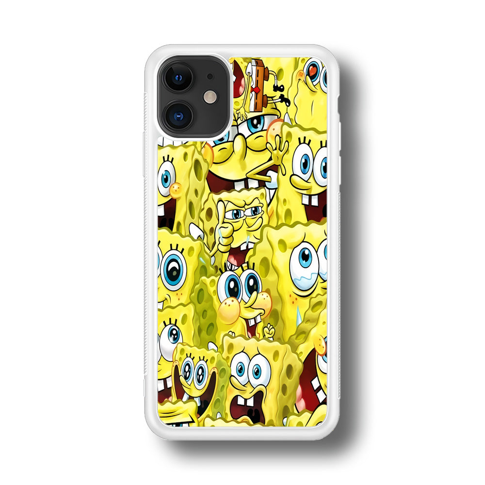 Spongebob Cute Expression iPhone 11 Case