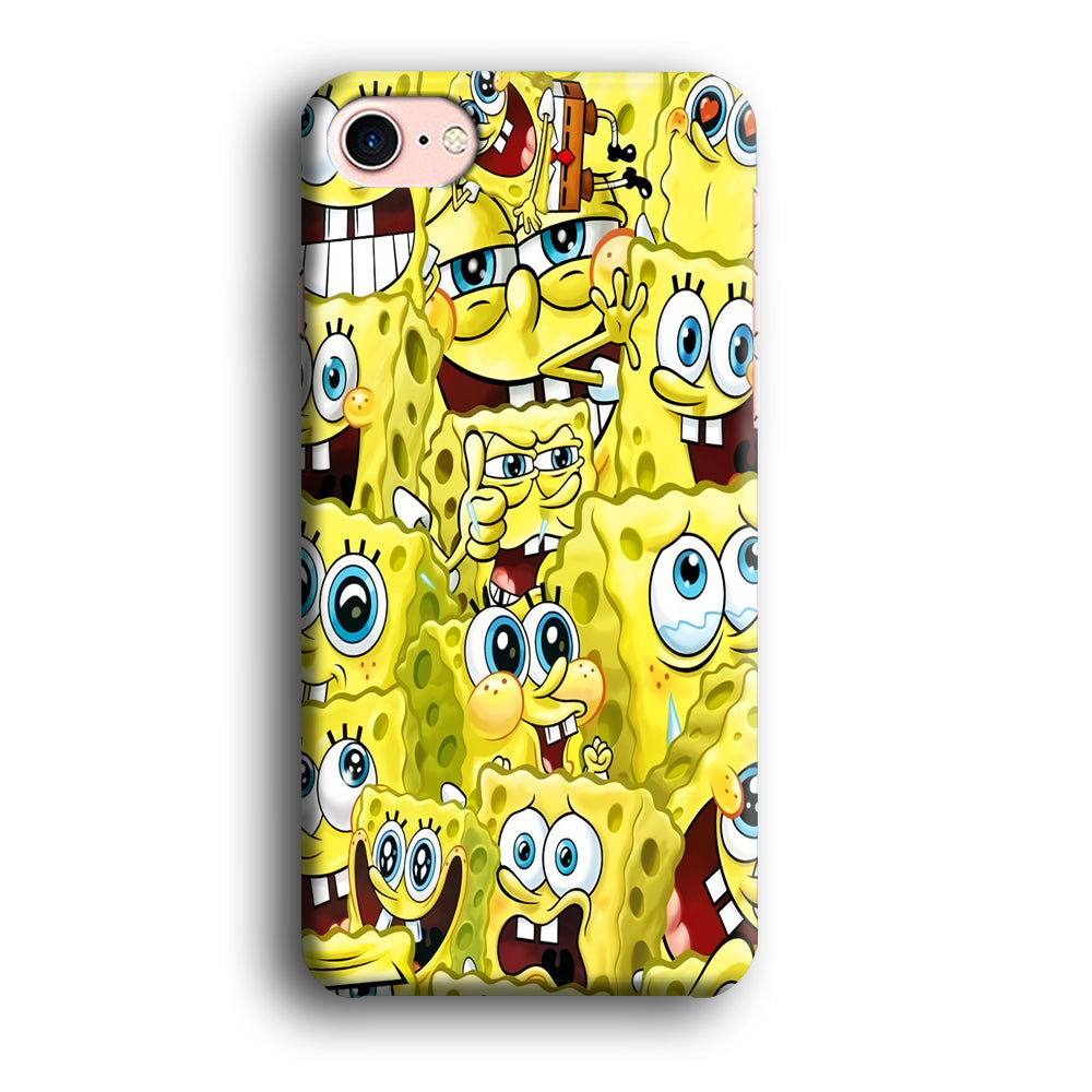 Spongebob Cute Expression iPhone 8 Case