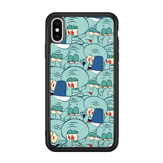 Squidward Expression iPhone XS Case