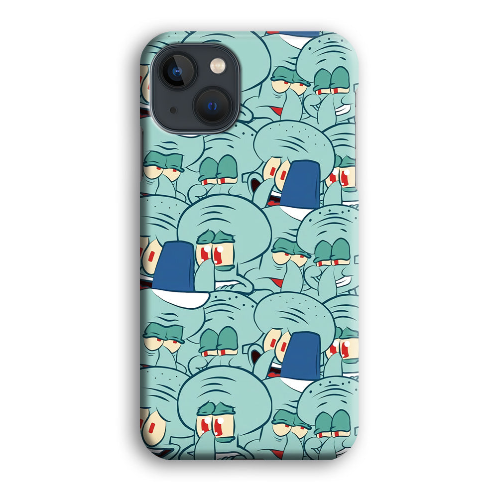 Squidward Expression iPhone 13 Case