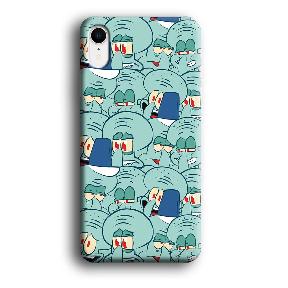 Squidward Expression iPhone XR Case
