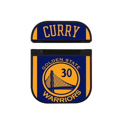 Stephen Curry Golden State Warriors Jersey Hard Plastic Case Cover For Apple Airpods