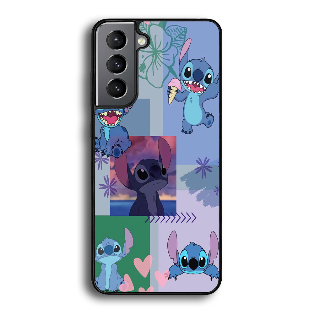 Stitch Collage Aesthetic Samsung Galaxy S21 Plus Case - Ezzystore