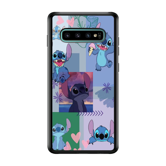 Stitch Collage Aesthetic Samsung Galaxy S10 Case
