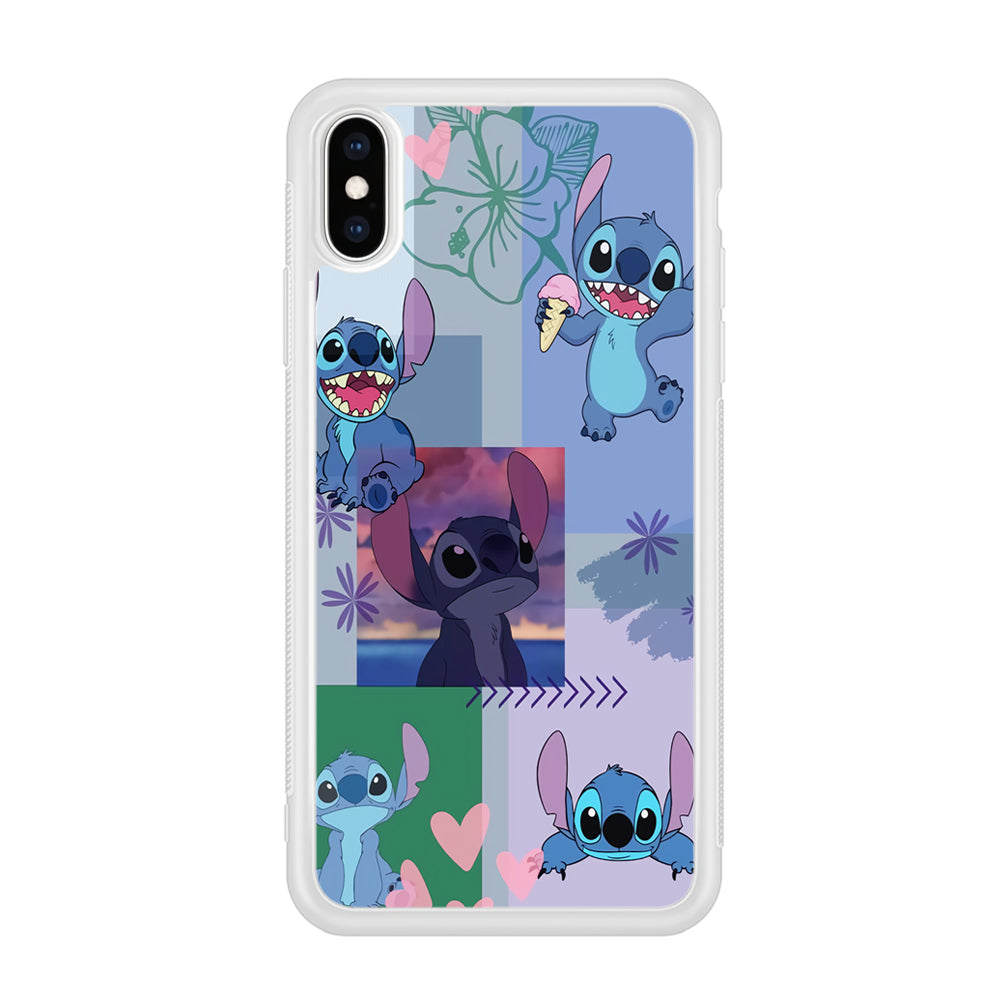 Stitch Collage Aesthetic iPhone Xs Max Case