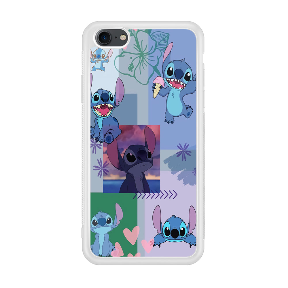 Stitch Collage Aesthetic iPhone 7 Case