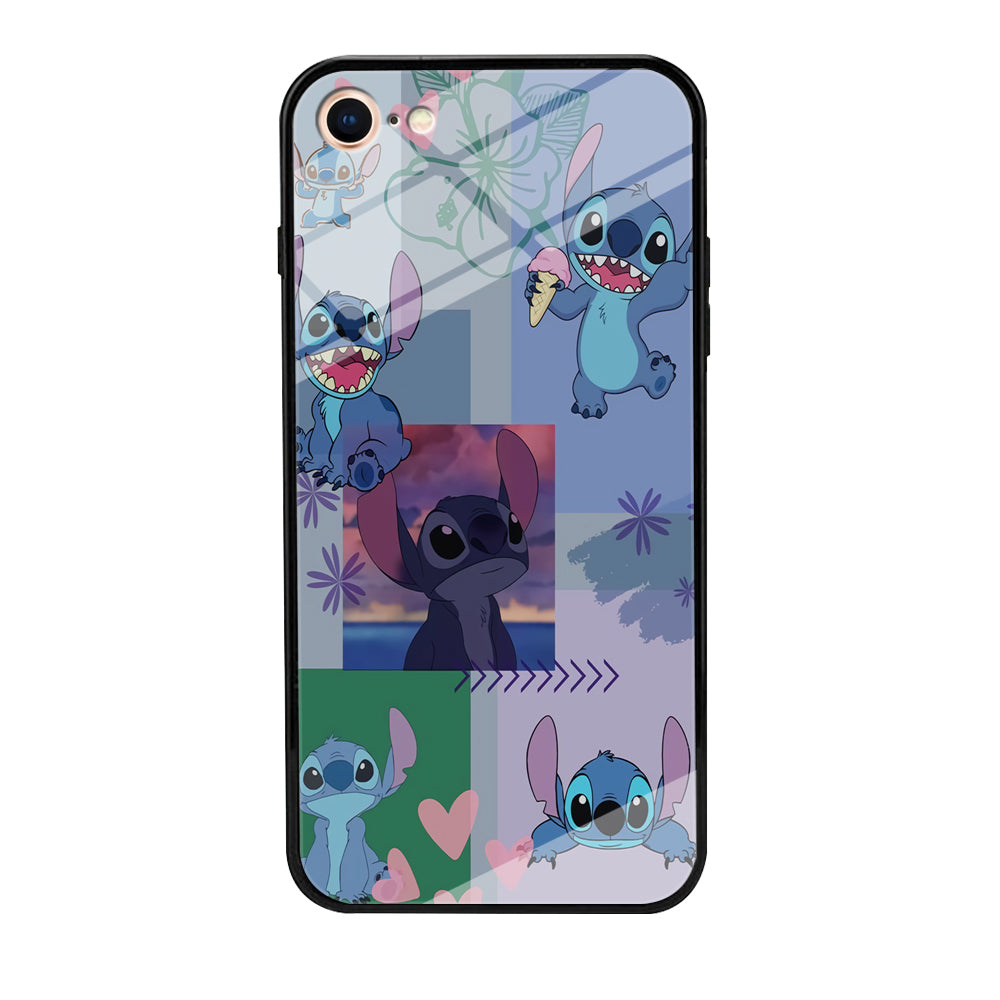 Stitch Collage Aesthetic iPhone 7 Case