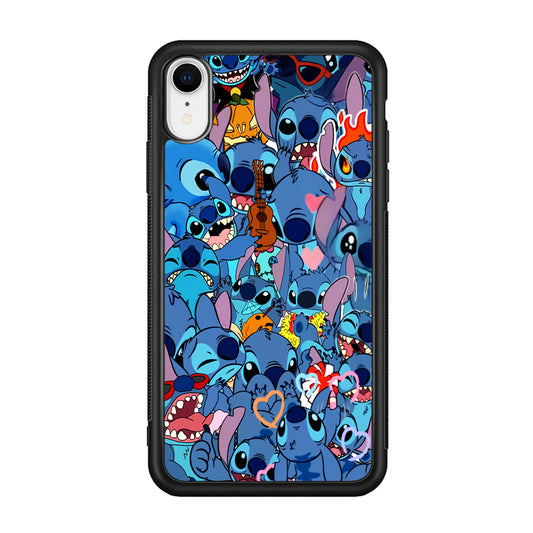 Stitch Cute Expression iPhone XR Case