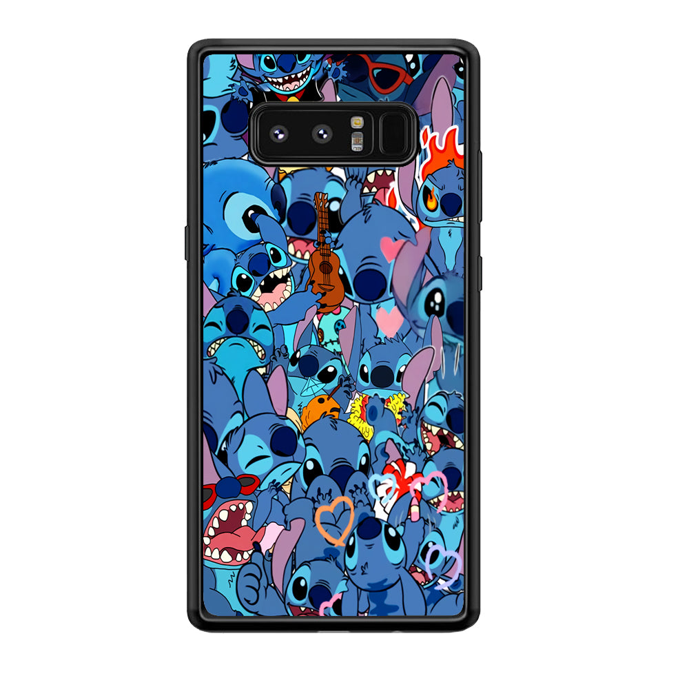 Stitch Cute Expression Samsung Galaxy Note 8 Case