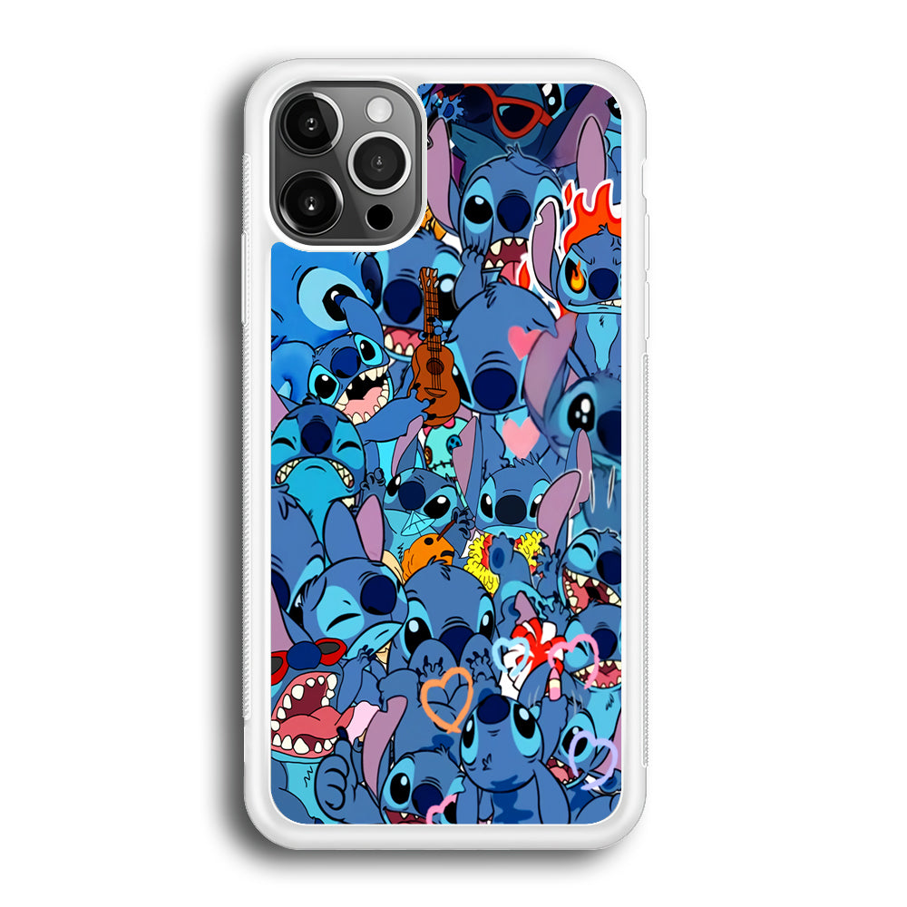 Stitch Cute Expression iPhone 12 Pro Max Case