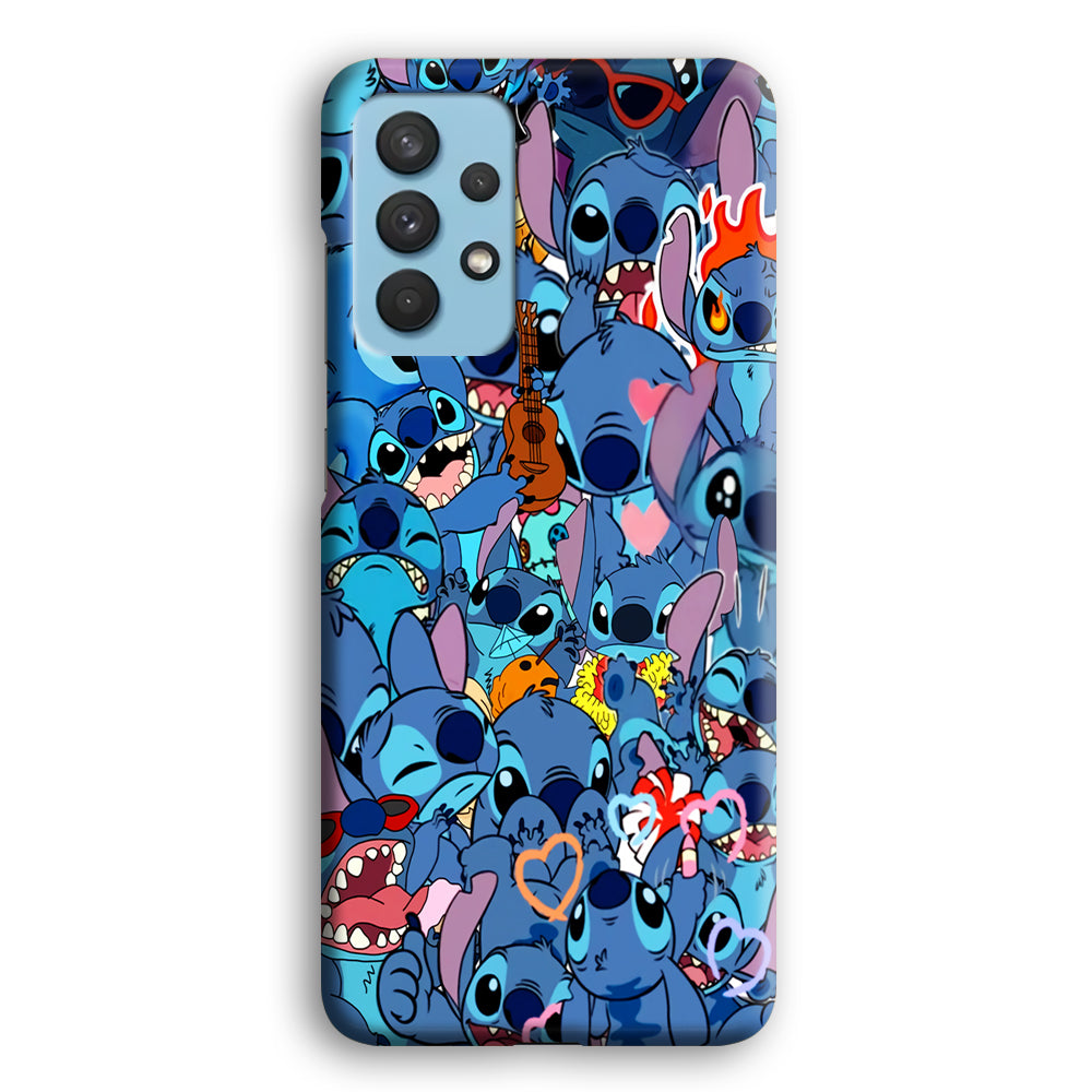 Stitch Cute Expression Samsung Galaxy A32 Case