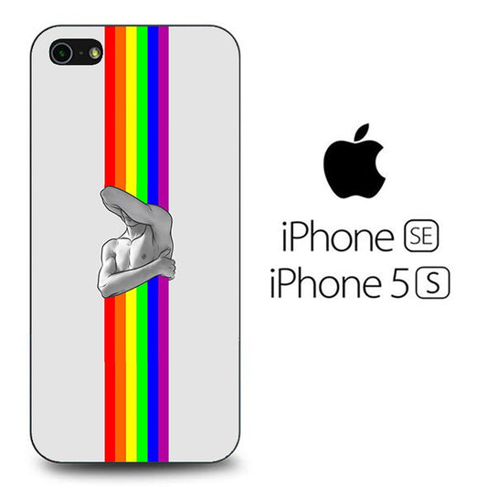 Stripe Rainbow Gym iPhone 5 | 5s Case - Ezzystore