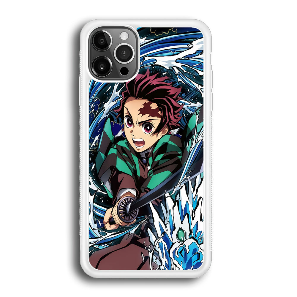 Tanjiro Water Breathing iPhone 12 Pro Max Case