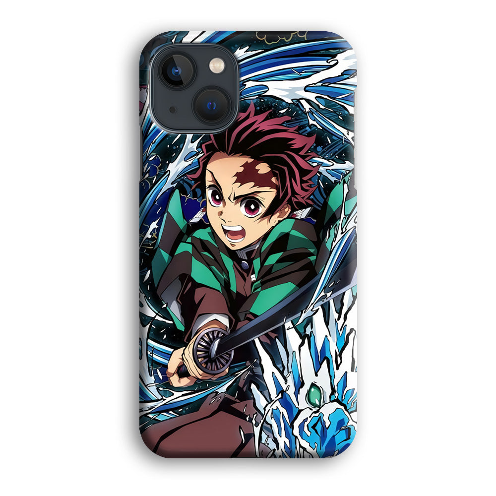 Tanjiro Water Breathing iPhone 13 Case