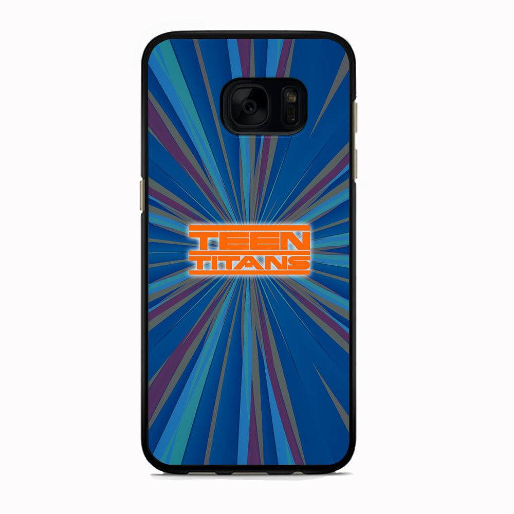 Teen Titans Zoom Orange Logo Samsung Galaxy S7 Edge Case
