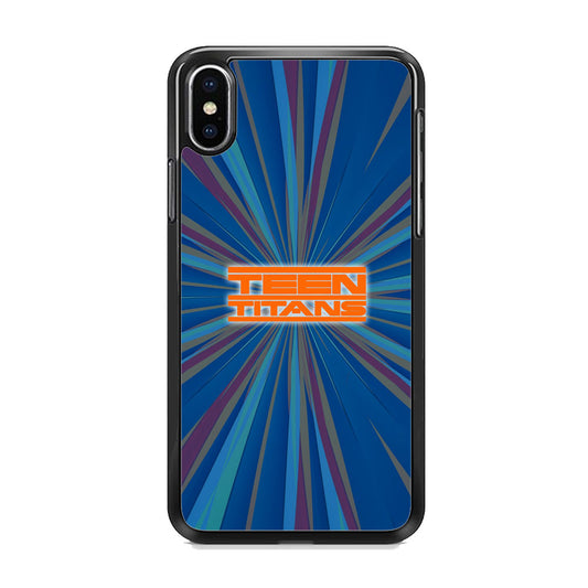 Teen Titans Zoom Orange Logo iPhone X Case