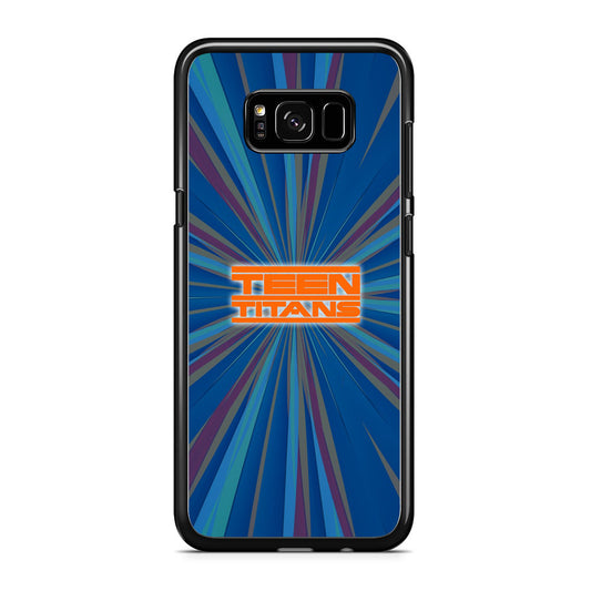 Teen Titans Zoom Orange Logo Samsung Galaxy S8 Plus Case